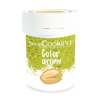 SCRAPCOOKING – Pâte colorant vert aromatisé pistache
