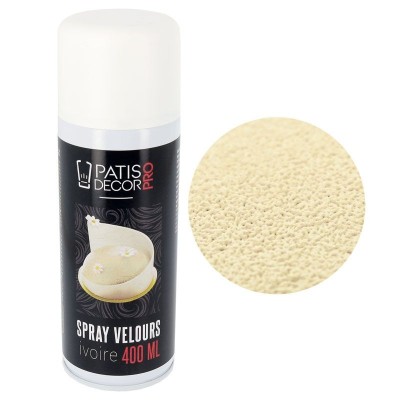 Spray velours Ivoire Blanc
