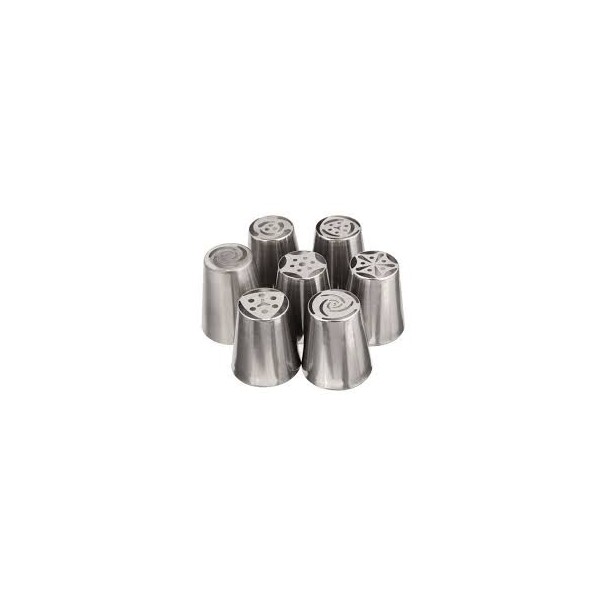 Lot de 6 douilles russes inox